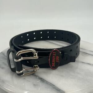 NWT Hot leathers black leather belt